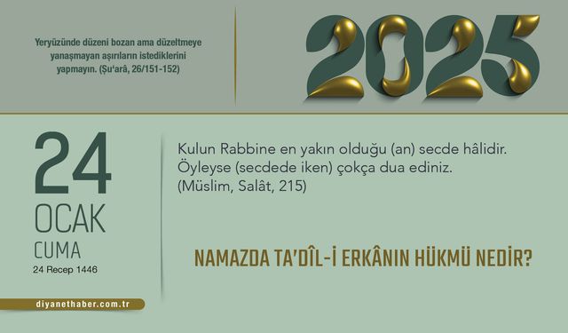 Namazda Ta’dîl-i Erkânın Hükmü Nedir?