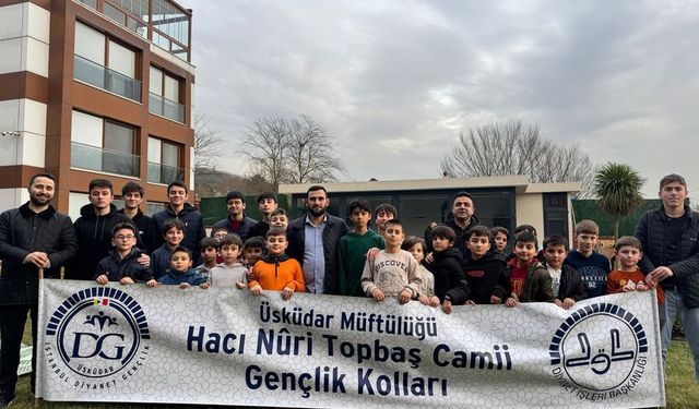 Üsküdar'da öğrencilere yarıyıl tatili etkinliği