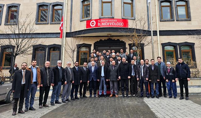 Yozgat'ta 35 din görevlisi göreve başladı