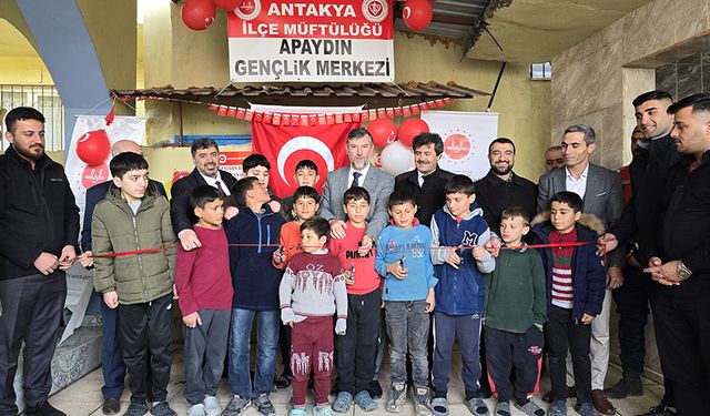 Antakya'da Gençlik Merkezi açıldı