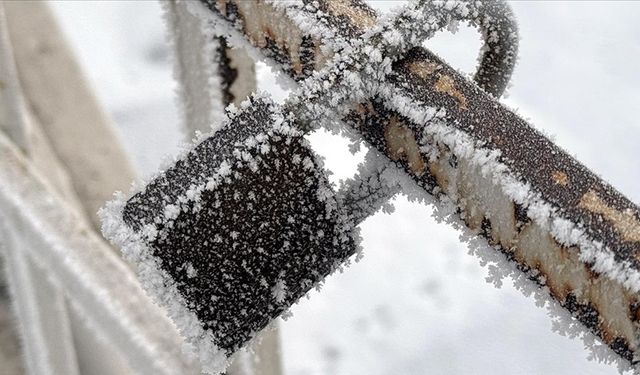 Ardahan, Kars ve Ağrı'da buzlanmalar oluştu