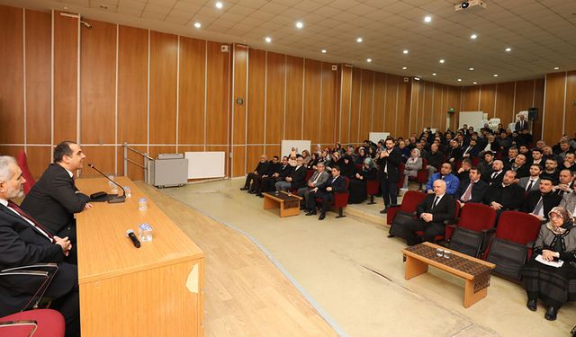 Vali Taşolar, Ramazan öncesi din görevlileriyle bir araya geldi