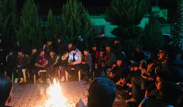 Akçakale’de çocuklar kamp heyecanı yaşadı