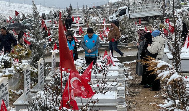 Mezarlıkta, manevi destek