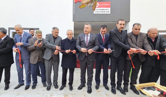 Elbeyli'de Hayırseverler Camii açıldı