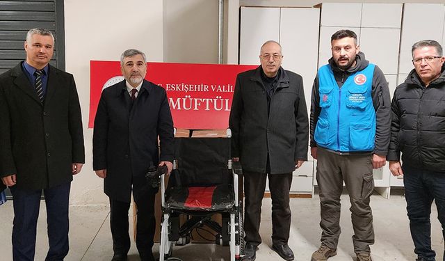 Müftülüğün engelsiz yaşama desteği sürüyor