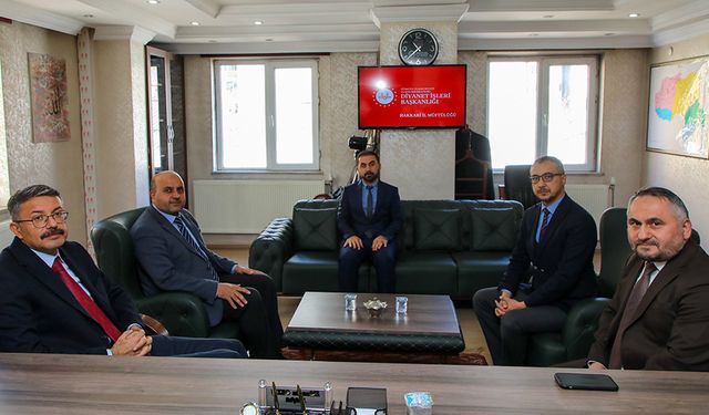 Vali Ali Çelik İl Müftülüğünü ziyaret etti