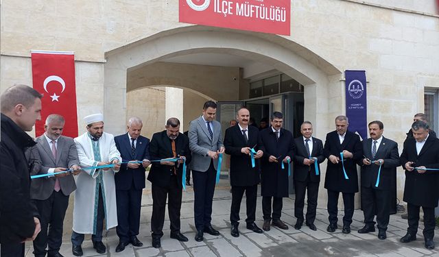 Hasankeyf Müftülüğü hizmet binasına kavuştu