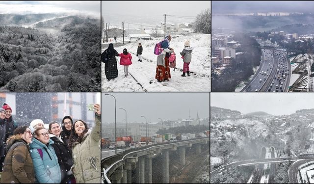 İstanbul'un 9 ilçesinde kar yağışı nedeniyle eğitime 1 gün ara verildi