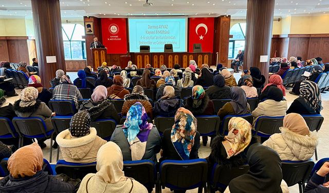 Kur’an kursu öğreticileri semineri başladı