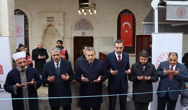 Kilis'te tarihi camiler cemaatine kavuştu