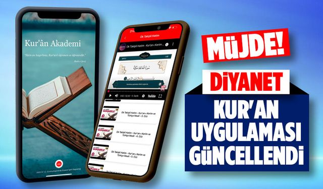 Müjde! Diyanet Kur'an Uygulaması Güncellendi