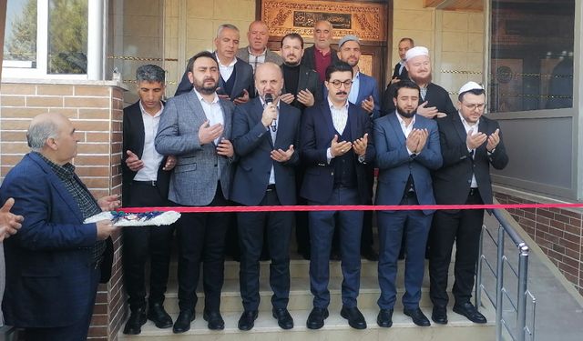 Pazarcık Çiğdemtepe Mahalle Camii yeniden açıldı