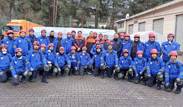 TDV Sakarya Arama ve Kurtarma Ekibi tam not aldı