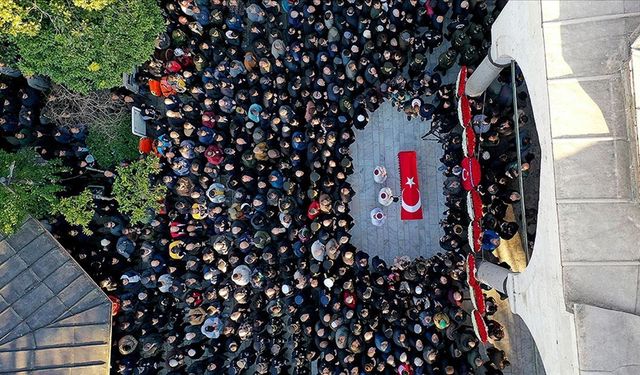 Şehit Piyade Komando Binbaşı Yetişen, son yolculuğuna uğurlandı