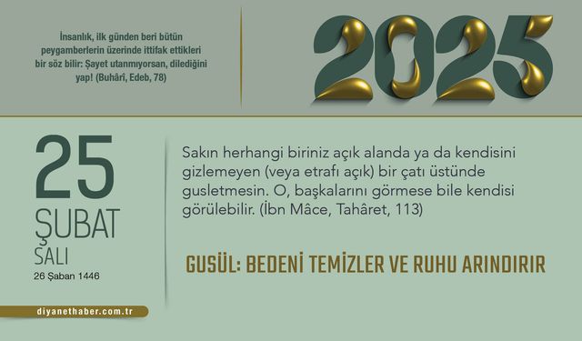 Gusül: Bedeni Temizler ve Ruhu Arındırır