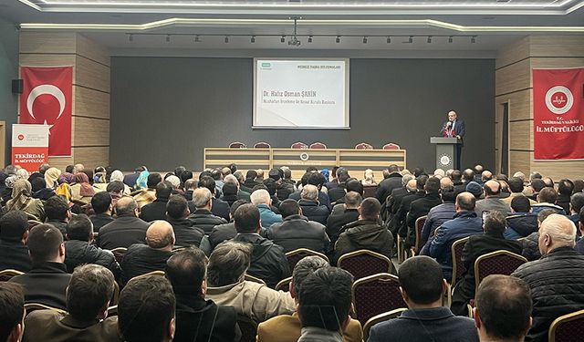 Tekirdağ'da "Merkez Taşra Buluşması"