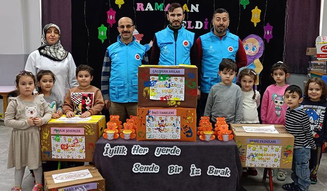 Minik yürekler koca iyilikler için büyüyor