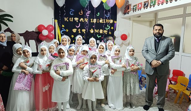 Bağlar'da öğrenciler ramazanda Kur'an'a öğrendi