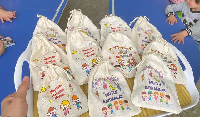 Müftülükten miniklere bayram hediyesi