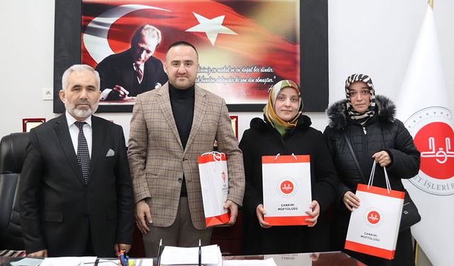 Çankırı'da vatandaşlar hafızlıkta yarıştı