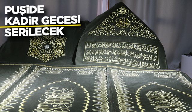 Danişment Melik Ahmet Gazi Türbesi'ndeki sandukanın puşidesi 2,5 yılda tamamlandı