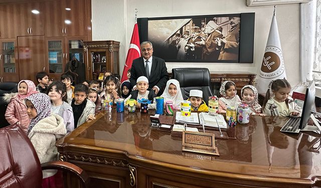 Iğdırlı miniklerden örnek davranış