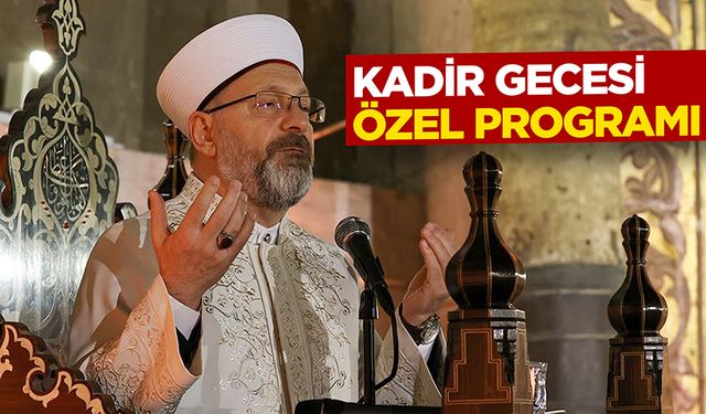 Kadir Gecesi Özel Programı - 2025