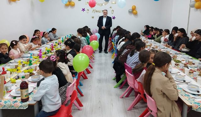 Kocasinan'da minikler iftar açtı