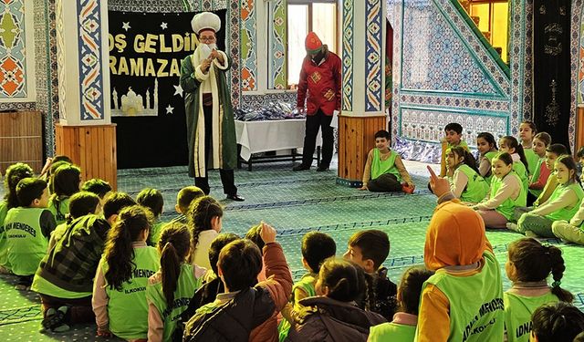 Köşk'teki camilerde çocuklar ramazan geleneklerini öğreniyor