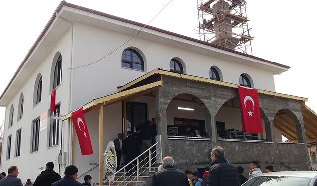 Malatya Akpınar Camii, yeniden inşa edildi