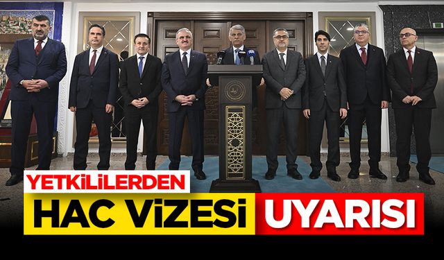 Yetkililerden Hac Vizesi Uyarısı