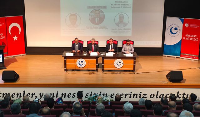 Adıyaman'da sahabe Safvan b. Muattal paneli düzenlendi