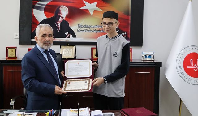 Şahin: Hafızlık emek dolu bir serüvendir