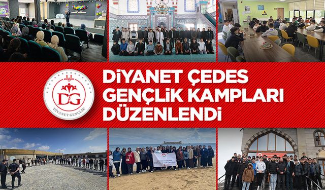 Diyanet ÇEDES Gençlik Kampları düzenlendi