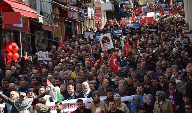 Giresun Filistin için tek yürek oldu