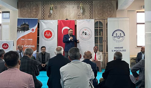 Hakkari'de hac adayları yolculuk için hazır