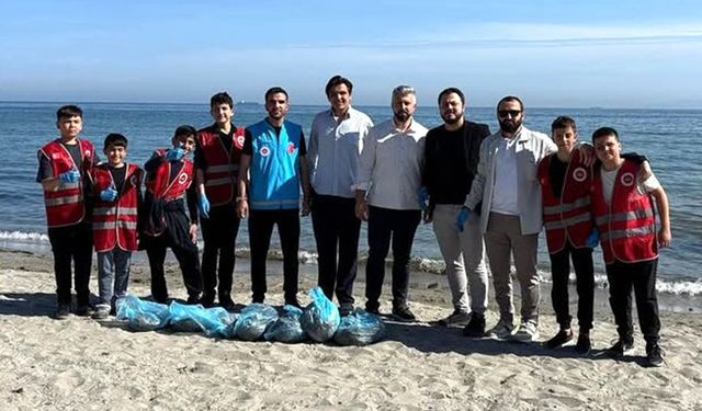 Tekirdağlı gençlerden çevre farkındalığı