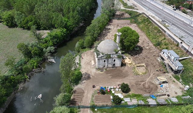 Onarımdaki Evliya Kasımpaşa Camii'nde kayık seferleri başlatılacak