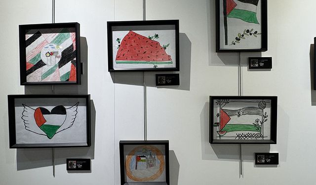 "Sadakat" sergisi Filistin halkının mücadelesini sanatın zarif formlarıyla aktarıyor