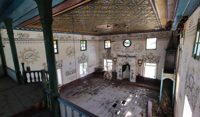 Kalecik'teki tarihi Çaykaya Köyü Eski Camii onarılacak