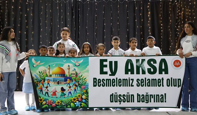 Roman çocuklardan Filistin farkındalığı