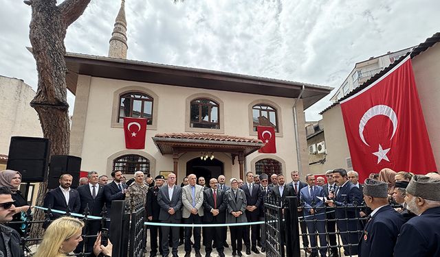 Kuvayımilliye'nin simgelerinden Alaca Mescid açıldı