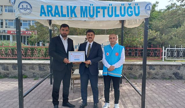 Kaymakam Aydın, kurban vekaletini TDV’ye verdi