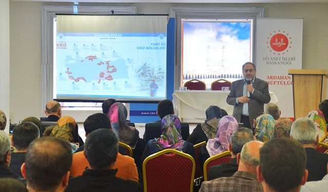 Ardahan’da kurban hizmetleri tanıtıldı