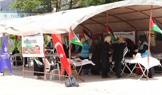 Baskil'de Filistin yararına kermes düzenlendi