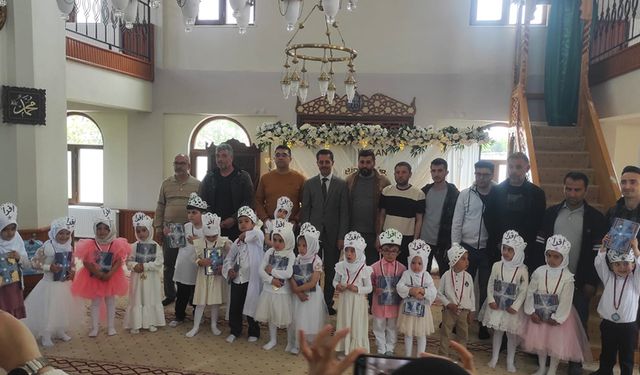 Doğanşehir'de minikler taç giydi