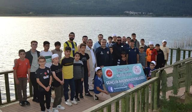 Elmadağ'da Kur'an kursu öğrencileri gezide buluştu