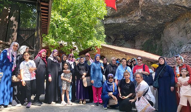 Özel bireyler Safranbolu'yu gezdi