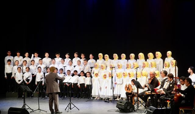 Ferah Merkez Cami Tasavvuf Musikisi Çocuk ve Gençlik Korosu'ndan 30. konser
